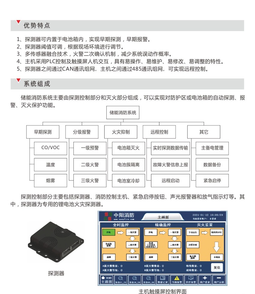 集裝箱儲(chǔ)能消防系統(tǒng)——中陽(yáng)消防